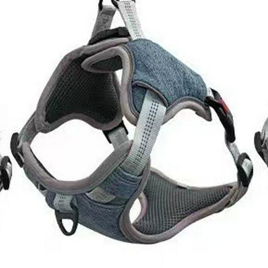

Reflective Adjustable Outdoor Harness for Medium & Large Dogs M (8-15 jin) синий