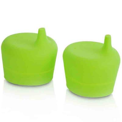 Leak Proof Silicone Sippy Cup Lids With Protruding Straw Hole Straw Cup Covers   Kids