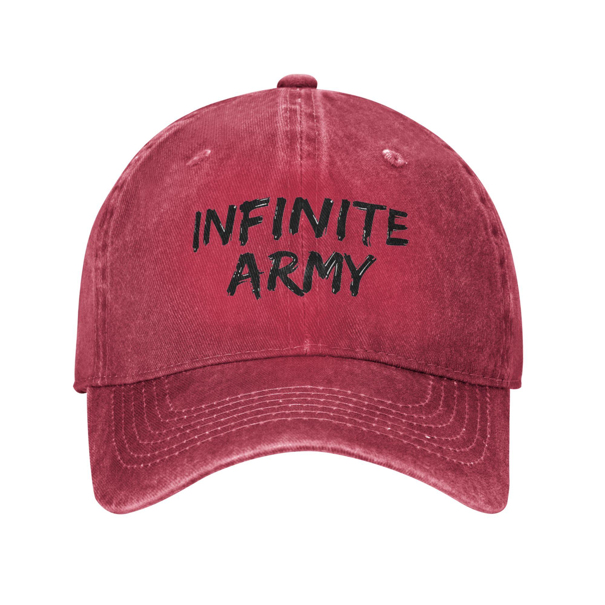 Caylus Merch Infinite Army  Denim Cap Casual Baseball Caps Adjustable Hat Summer Unisex Baseball Hats One Size