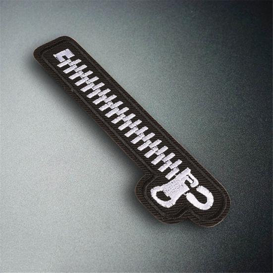 Aplicație DIY Decorațiune cu Fermoar Insignă Cusută pentru Îmbrăcăminte Accesorii Haine Petice