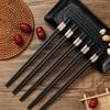 Jingzhou Black Alloy Non-slip Sterilizable Chopsticks