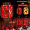 Jundingying Chinese New Year Outdoor Red Lantern