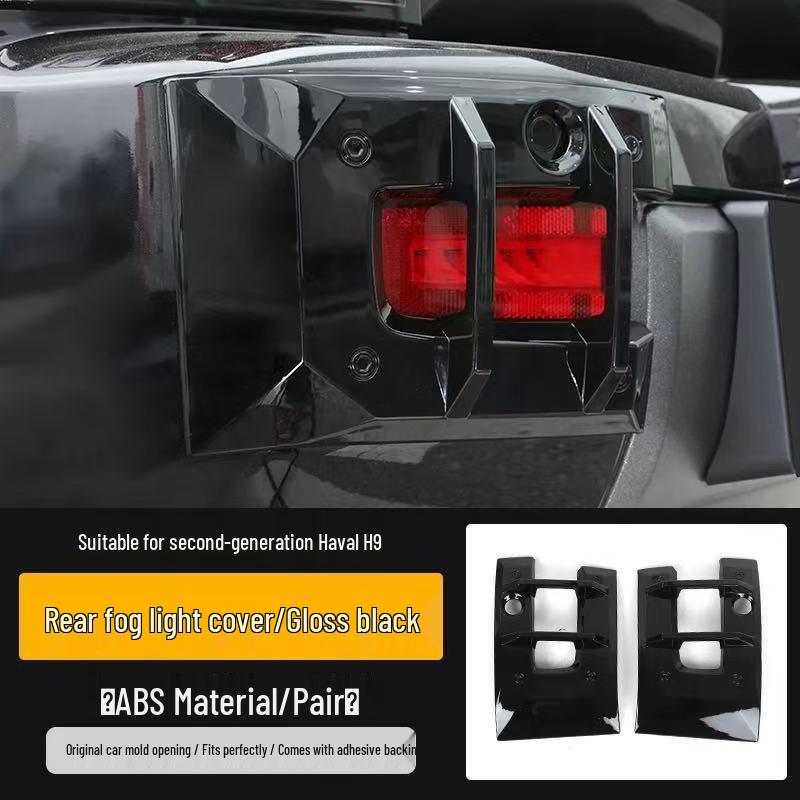 24-Model Second Gen Haval H9 Fog Light Bezels & Protection Covers