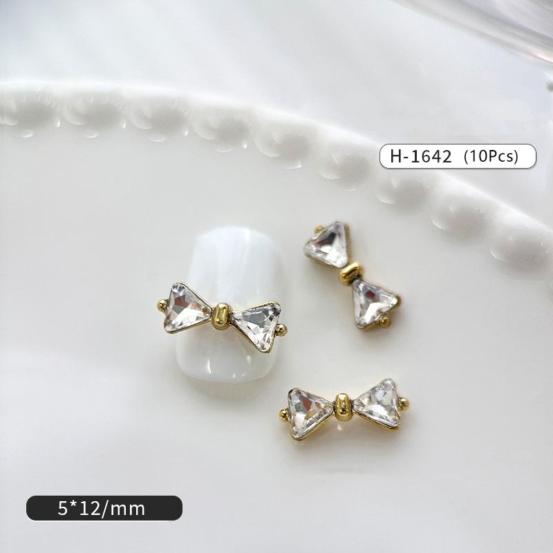 

10 шт. супер блестящие циркониевые подвески для дизайна ногтей 12X5 мм в форме бабочки золотые/серебряные плоские аксессуары для ногтей сверкающие 3D принадлежности для ногтей золотой