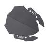 Windscreen Wind Deflector Black Aluminum Alloy Wind Resistance Reduction Lightweight Motorbike Windshield For MT‑15