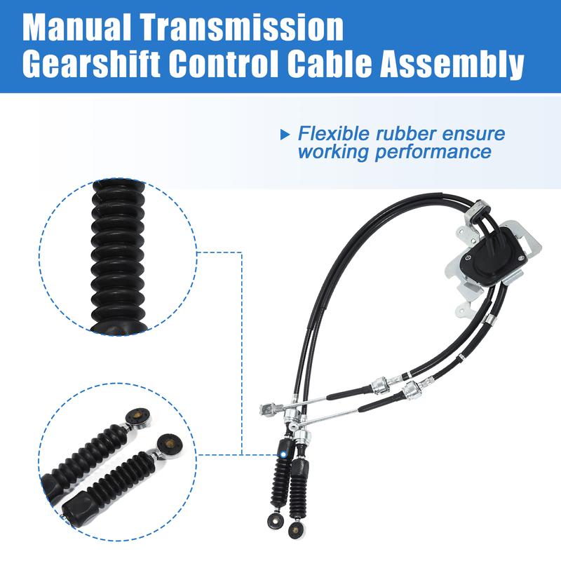 X Autohaux Manual Gear Shift Cable Transmission Shifter Cable Replace 33820-2B540 ZZT230 ZZT231 for Toyota Celica 2000-2005