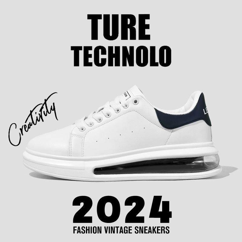 

2025 осень новые туфли на воздушной подушке для сноуборда студенческие белые туфли на воздушной подушке мужские низкие туфли на воздушной подушке McQueen те же повседневные туфли 46