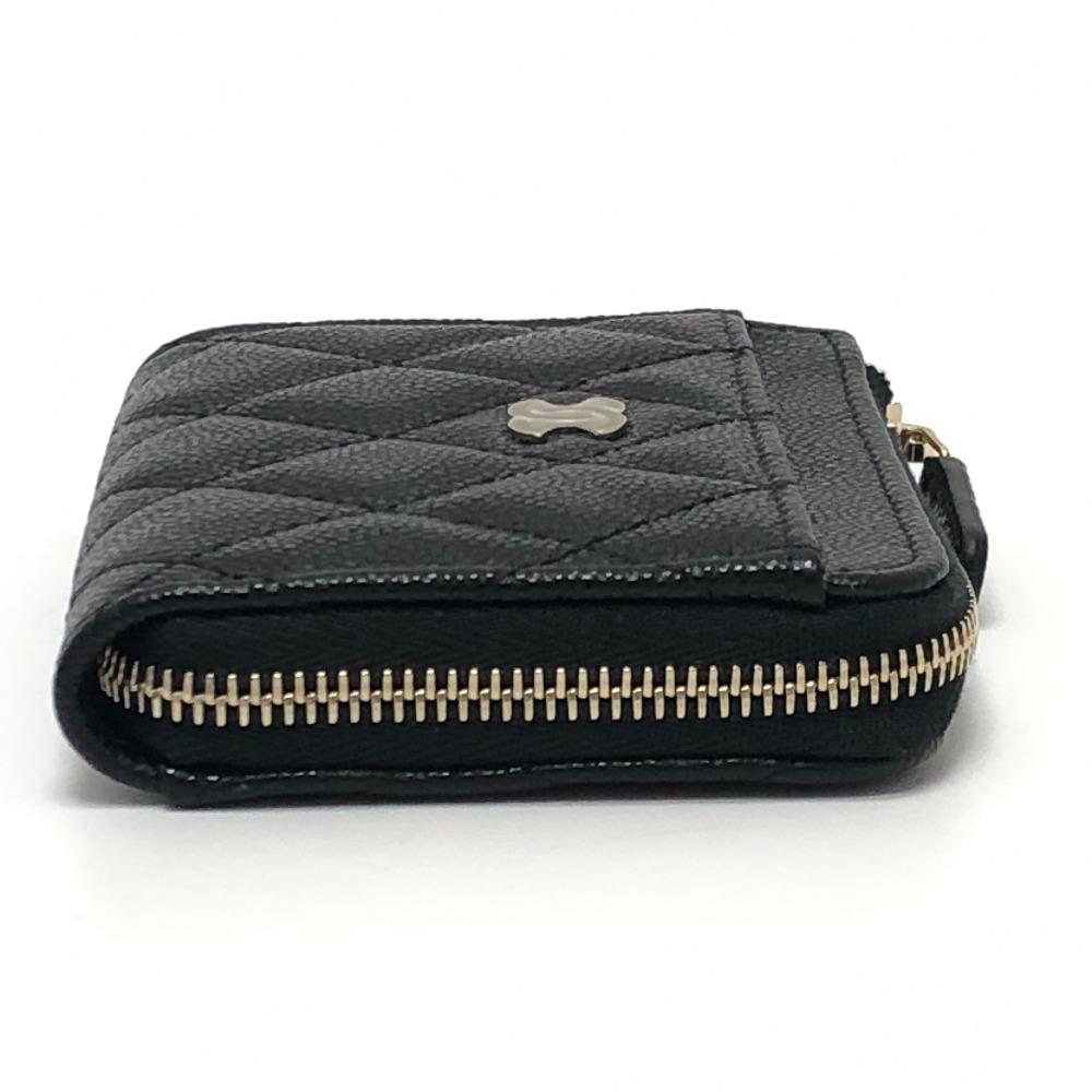 Chanel Matelasse CC Mark Fragment Case Coin Purse Card Case Card Case
