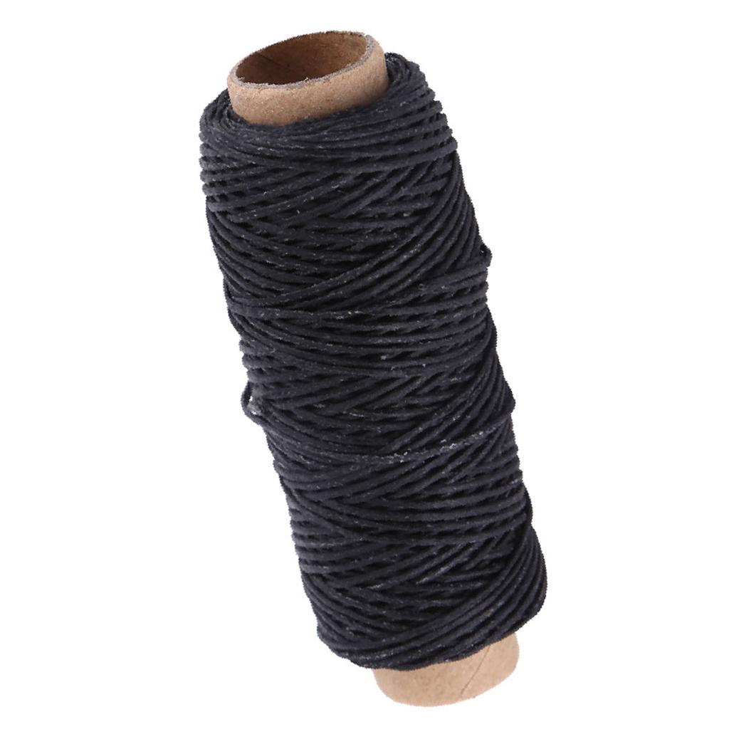 1 szt. Woskowane nici do szycia na skórzane buty ręczne szycie rzemieślnicze 150D 50m