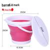 GA5L Portable Folding Silicone Bucket for Fishing, Car Wash & Art Supplies