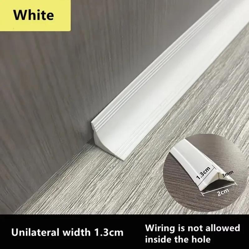 

2/4/6/8/10M Self-adhesive Wall Corner Skirting Line Molding Ceiling Caulk Internal Strip Edge Trim Strip Home Decorative Supply 2m
