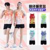Men Women DIY Track Singlets Marathon Running Training Sports Vest