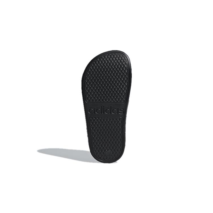 adidas Cushioning Quick Dry Slippers Black White Kids' F35556