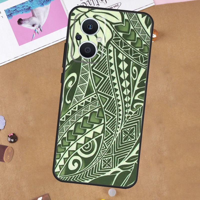 Hawaiian Ornament For OPPO Reno 11F 12F 13F 14F 10 11 12 13 14 Pro 7 8 Lite 8T OPPO Find X5 X6 X8 X9 Pro Case