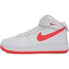 Sneakers Air Force 1 Mid EasyOn GS Bianco Rosso Universitario FN1193-106