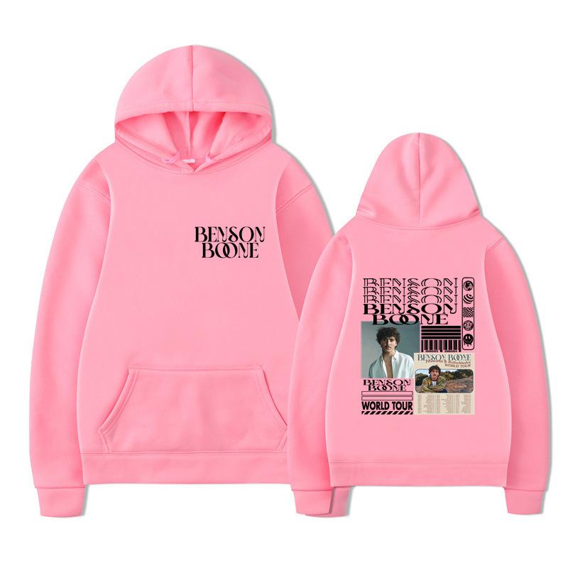 Hooded Sweater Harajuku Funny Benson Boone Sweater, Long Sleeve Men'S And Women'S Pullover