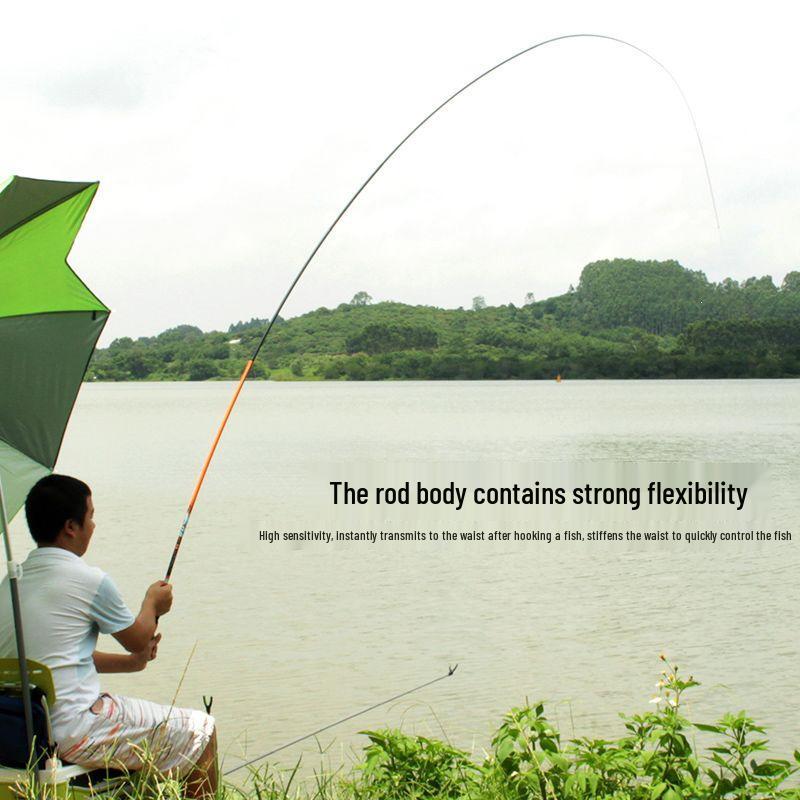 37-Section Ultra-Light Hard Stream Fishing Rod for Crucian Carp and Taiwan Fishing