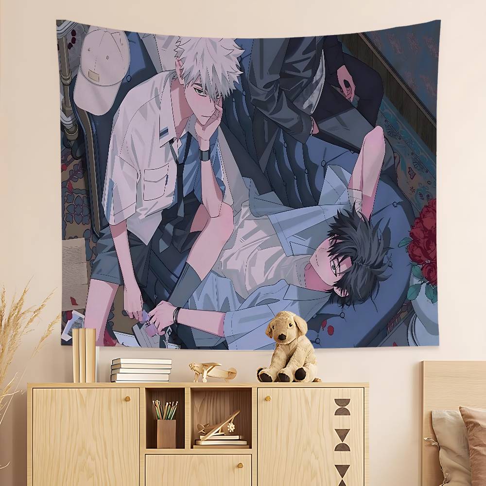 Link CClick Anime DIY Wall Tapestry Hanging Tarot Hippie Wall Rugs Dorm Home Decor