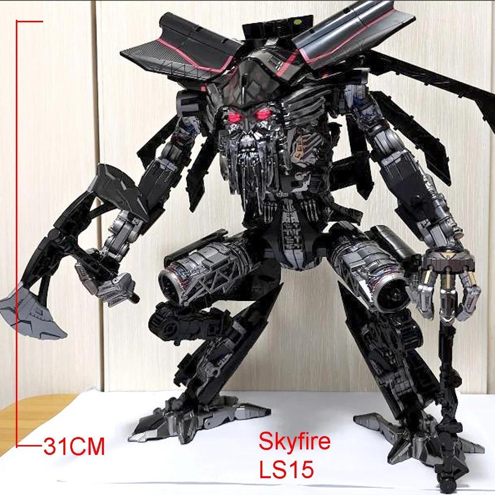AOYI LS15 Skyfire LS14 Optimus Commander Combiner Jetfire Transformation Toys BMB Action Figure Deformation Robot Anime Model