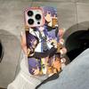 Mushoku Tensei Roxy Handyhülle für iPhone 17 16 15 14 13 12 11 X XR XS 8 7 Air Pro Max Plus Transluzent Rosa Hülle