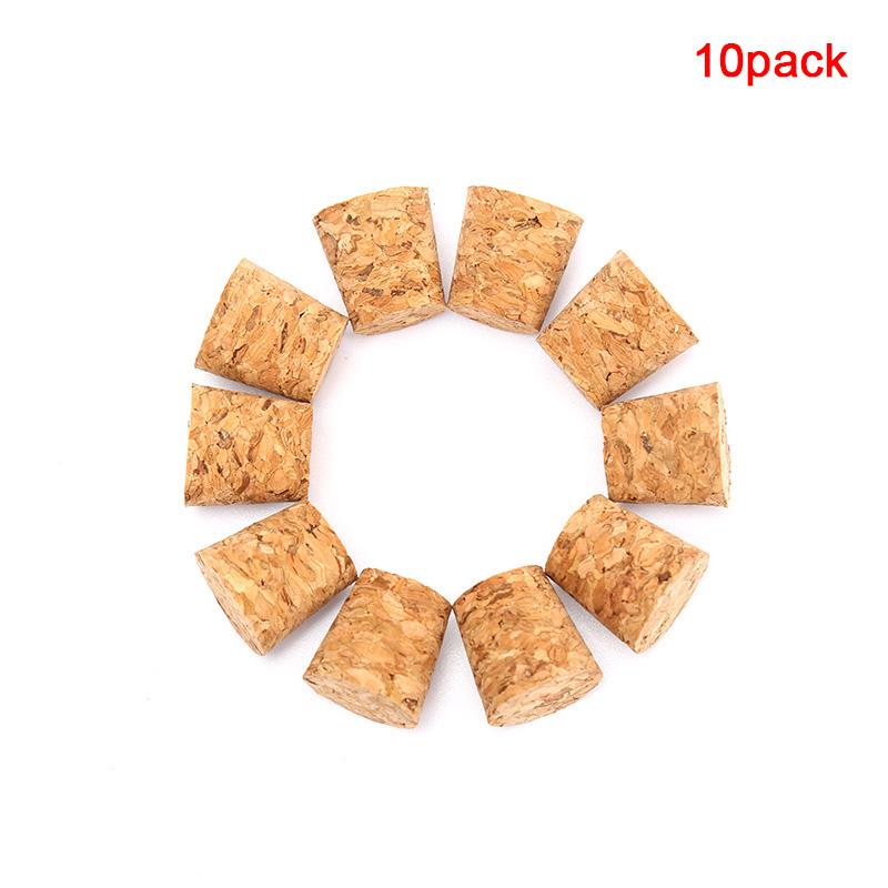 100Pcs Tapered Natural Cork Bottle Stoppers Wine Corks Crafts 18*15*20Mm