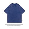 Heavy Fabric Vintage Men Oversized Tees 2026 Summer Short Sleeve Casual O Neck Man Tshirt Acid Washed T-shirts Tops