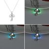 Antique Silver Mushroom Charm Pendant Necklace DIY Jewelry Making Craft
