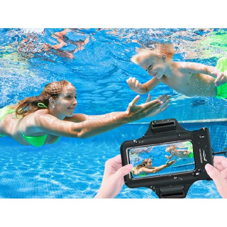 HAISSKY Armband Handy Wasserdichte Tasche Für iPhone 17 16 15 14 13 12 Pro Max 15 Plus Schwimmen Surfen Tauchen Arm Handy Tasche