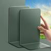 2pcs Ins Simple Metal Book Stand Desktop Non-slip Bookend Student Book Organizer Bookends Large Thickened Books Storage Rack