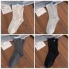 Breathable Couples Sock Cartoon Cat Sports Socks Comfortable Mid Tube Socks  for Men Women
