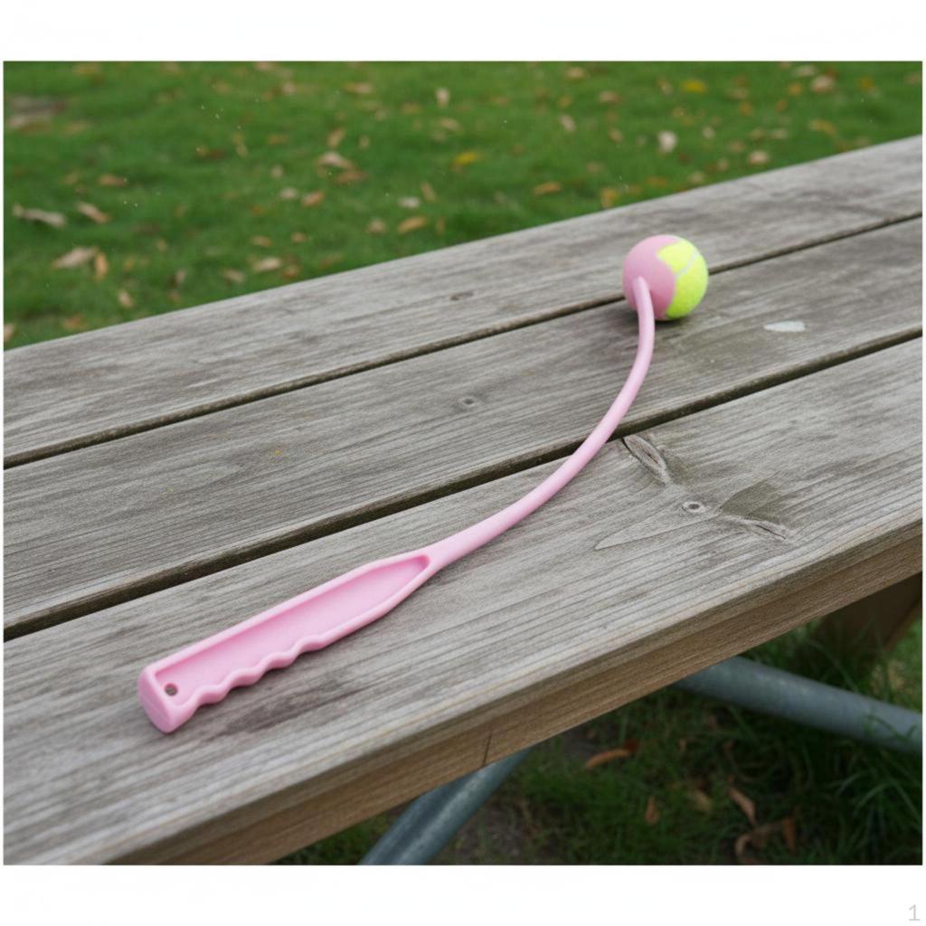 Dog Tennis Ball Thrower Outdoor Use Launcher Easy to Throw for Training, Fun Time Blue