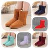 Hochwertige Winter-Schneestiefel für Damen und Herren mit kuscheligem Synthetikfell-Futter und robustem Rindsleder-Obermaterial