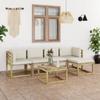 Day and Night - Day and Night 6-piece Garden Furniture Set with Impregnated Wood Cushions