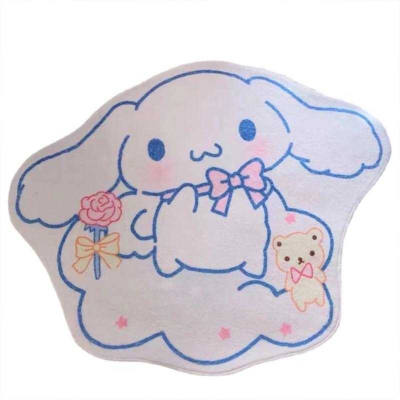 Niedlicher Cartoon Plüsch Teppich in Form für Wohnzimmer Schlafzimmer Dekoration, Polyesterfaser, Maschinenwaschbar, Lustiges Tierdesign, Verschiedene Farben und Größen