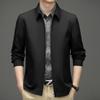 2025 Fall/Winter Men's Casual Business Jacket - Lapel Dad Style Top, Hot-Selling Outerwear