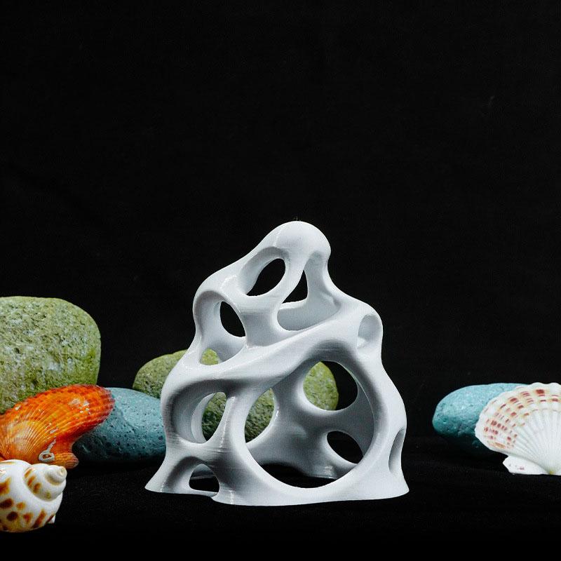 3D Printed Hiding Cave For, Mini Micro-landscape Ornament, Shelter for Small Tropical Fish and Shrimp, Ideal for Breeding and Hiding