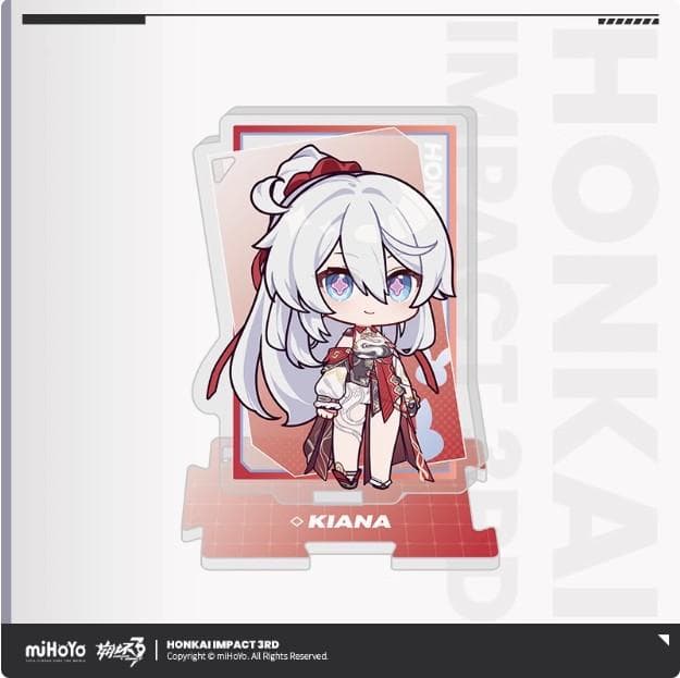 [USED] Honkai Impact 3rd Bonus Keychain Stand Kiana