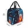 Battlefield 6 Funny Games Merch Insulated Lunch Bag For School Food Storage Bag Portable Thermal Cooler Lunch Box
