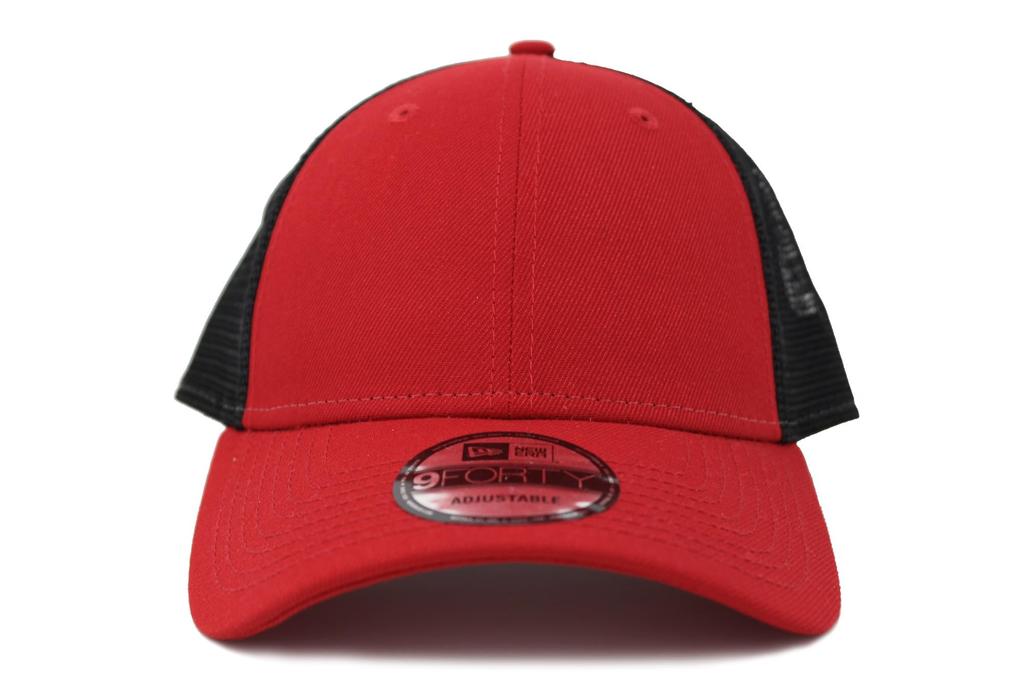 New Era Mesh Cap Trucker 9FORTY Recycled Snapback Cap SCARLET Free Size