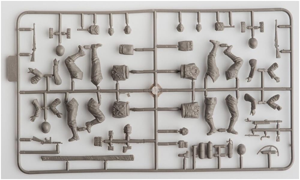 Master Box US Infantry Omaha Beach 1944 Plastic Model MB35020 1/35 D-Day 4-piece