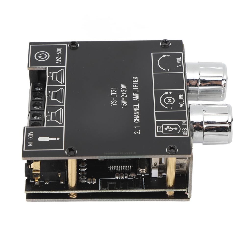 YS LT21 Bluetooth Audio Digital Amplifier Board Module 2.1 Channel 15W 15W 30W with Bass Channel
