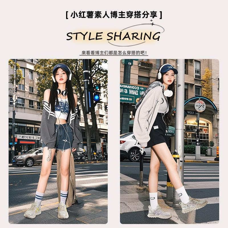 Leather Forrest Gump shoes women's 2025 summer new thick-soled mesh breathable sports shoes women's casual and comfortable dad shoes women