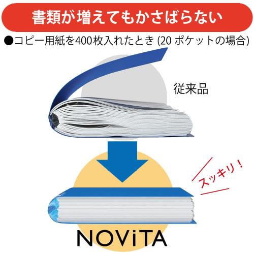 KOKUYO File Clear Book Novita A5 Pink La-N22P