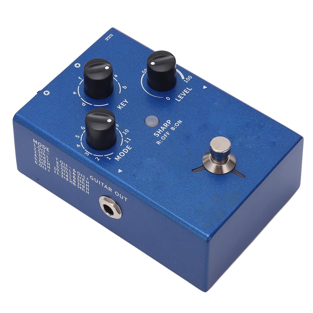 Guitar Effect Pedal Metal Blue Single Voice Changer Effects Pedal