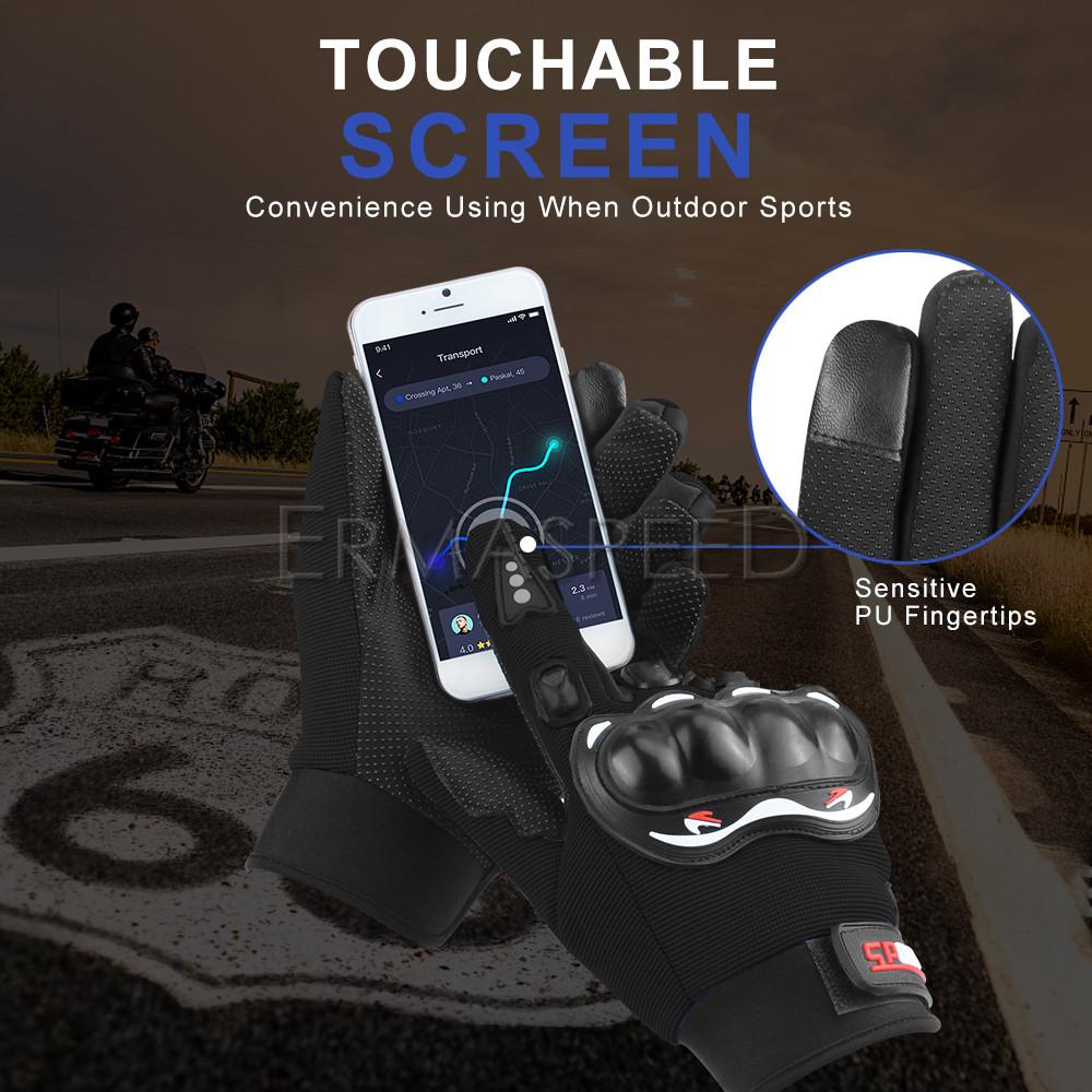 Sommer Motorrad Handschuhe Atmungsaktive Voll Finger Motocross Handschuhe Touchscreen Outdoor Sport Reiten Racing Handschuhe Männer