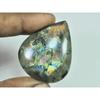35X42X06MM Natural Purple Labradorite Spectrolite Pear Loose Gemstone 85Cts. D-388