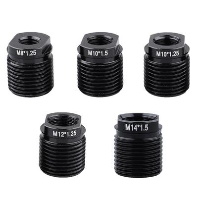 Samcos Aluminum Alloy Shift Knob Adapter M8*1.25/M10*1.25/M10*1.5/M12*1.25/M14*1.5 Replacement Screws with Inner Screws Easy Installation