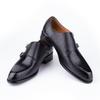 Fashion Genuine Leather Shoes Handmade Loafers for Men High Quality Buckles Monk Shoe Male Sapato Social Masculino Business Formal Shoes