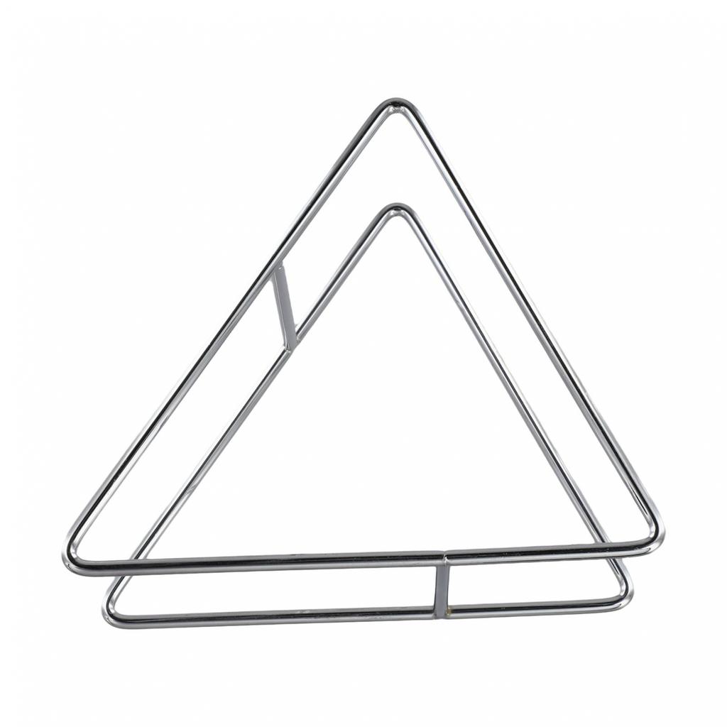 Silver Coaster Holder Space-saving Stand Rack Dish Support Drink