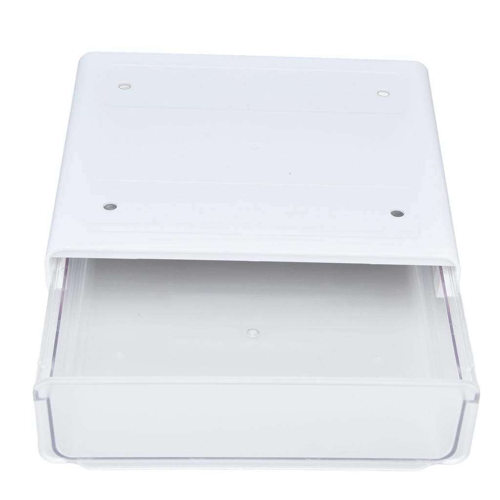 Acrylic Drawer Storage Concealed Acrylic Drawer Storage Holder with 3 Pastes for Home OfficeL